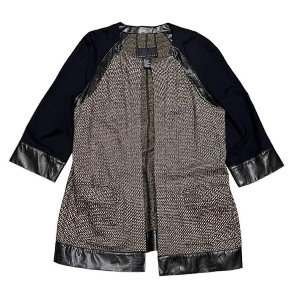 Yansi Fugel Designer Casual Work Office Light Cardigan Sweater Womens Large - Picture 1 of 4